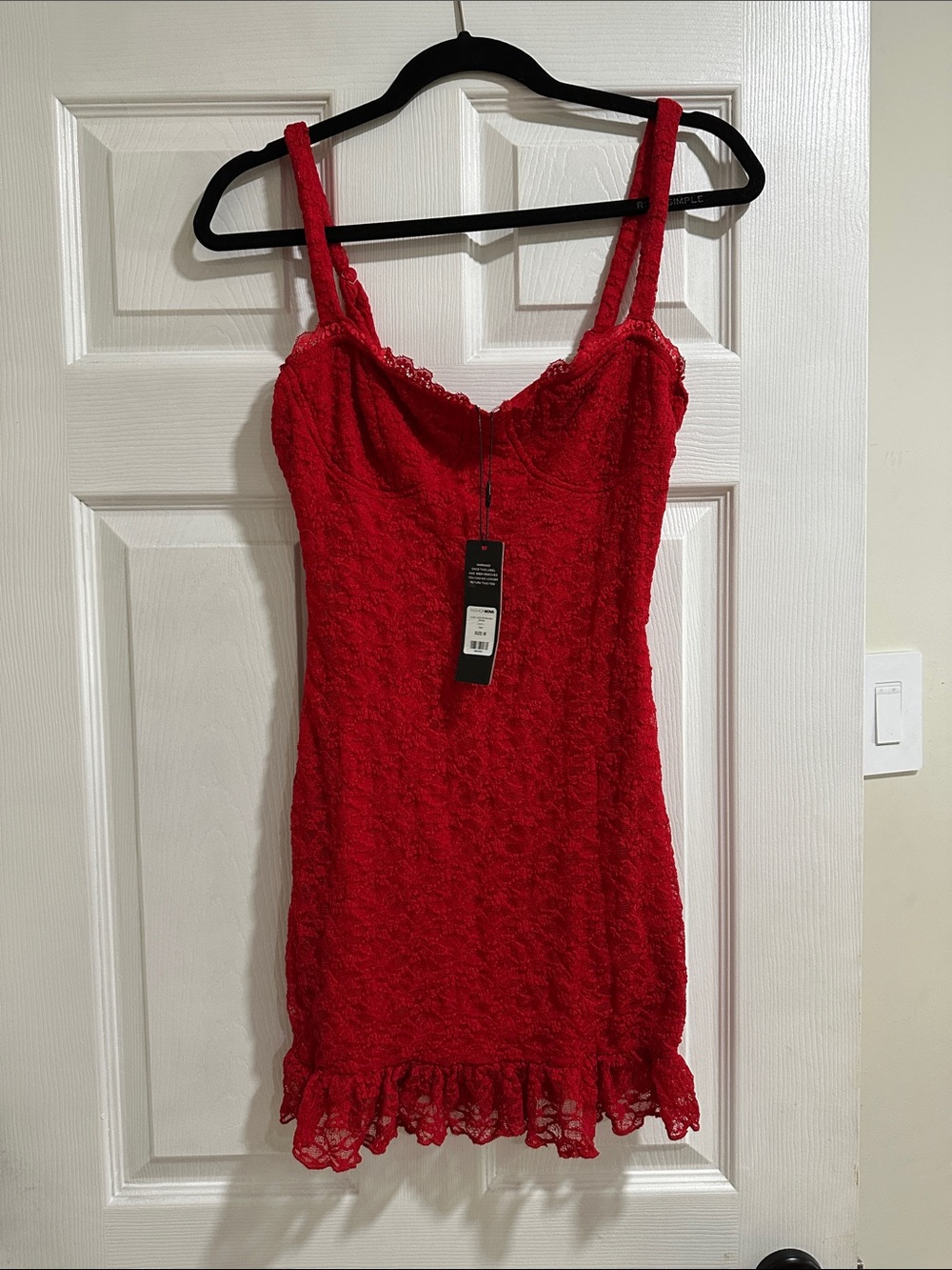 Red Lace Dress